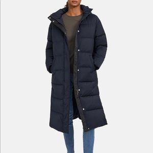 NWT Theory Puffer Navy